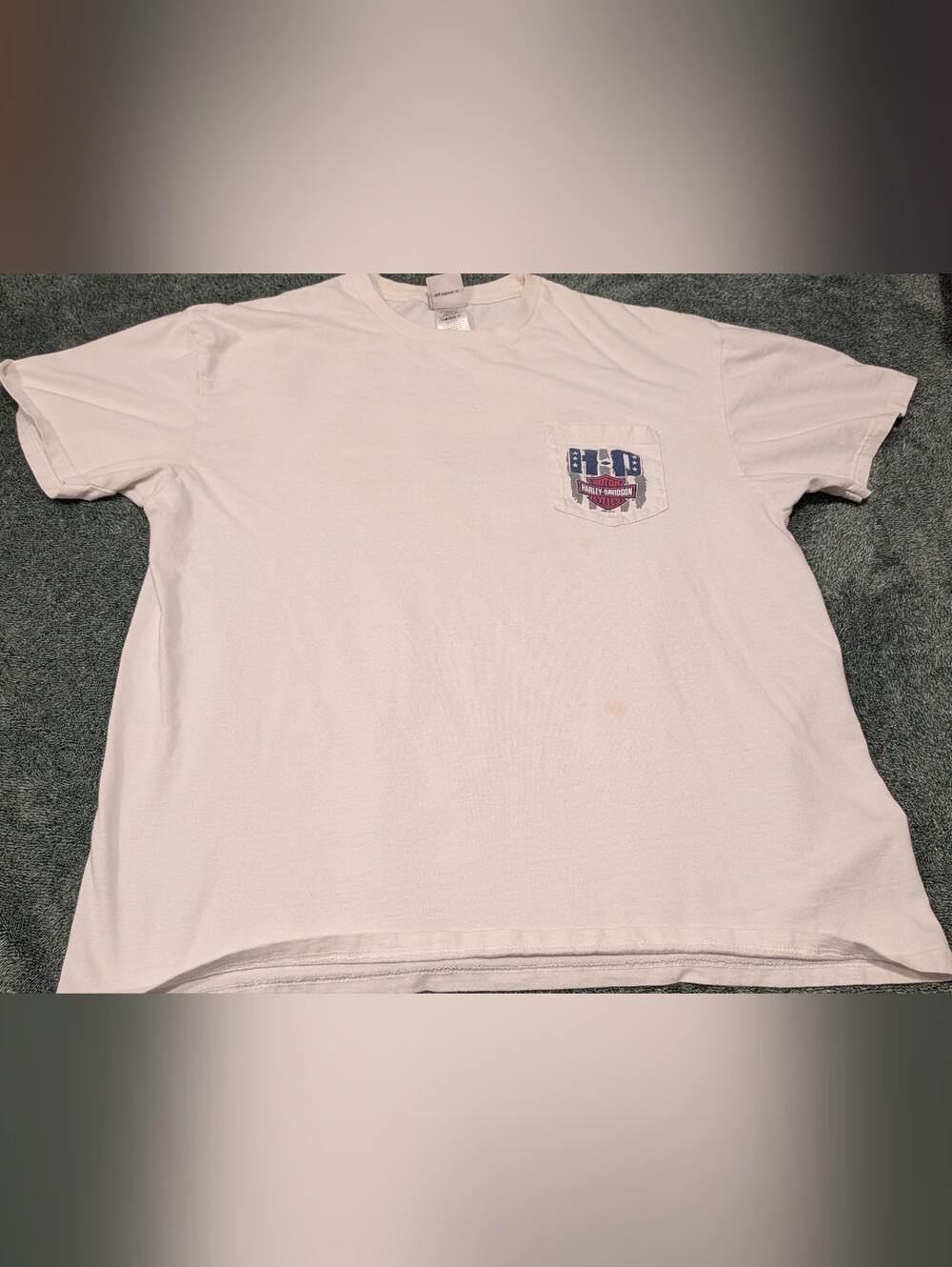 Harley-Davidson Four Corners Farmington NM Pocket Tee Shirt 2XL White - Picture 6 of 9